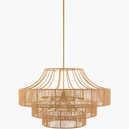 Surya Almaris Weave 36" L × 36" W Chandelier – Default Title