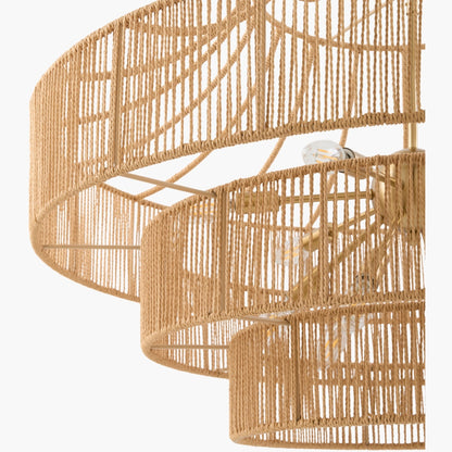 Surya Almaris Weave 36" L × 36" W Chandelier – Default Title additional view