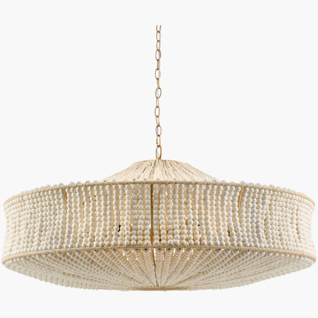 Surya Coquina Vale 39" L × 39" W Chandelier – Default Title