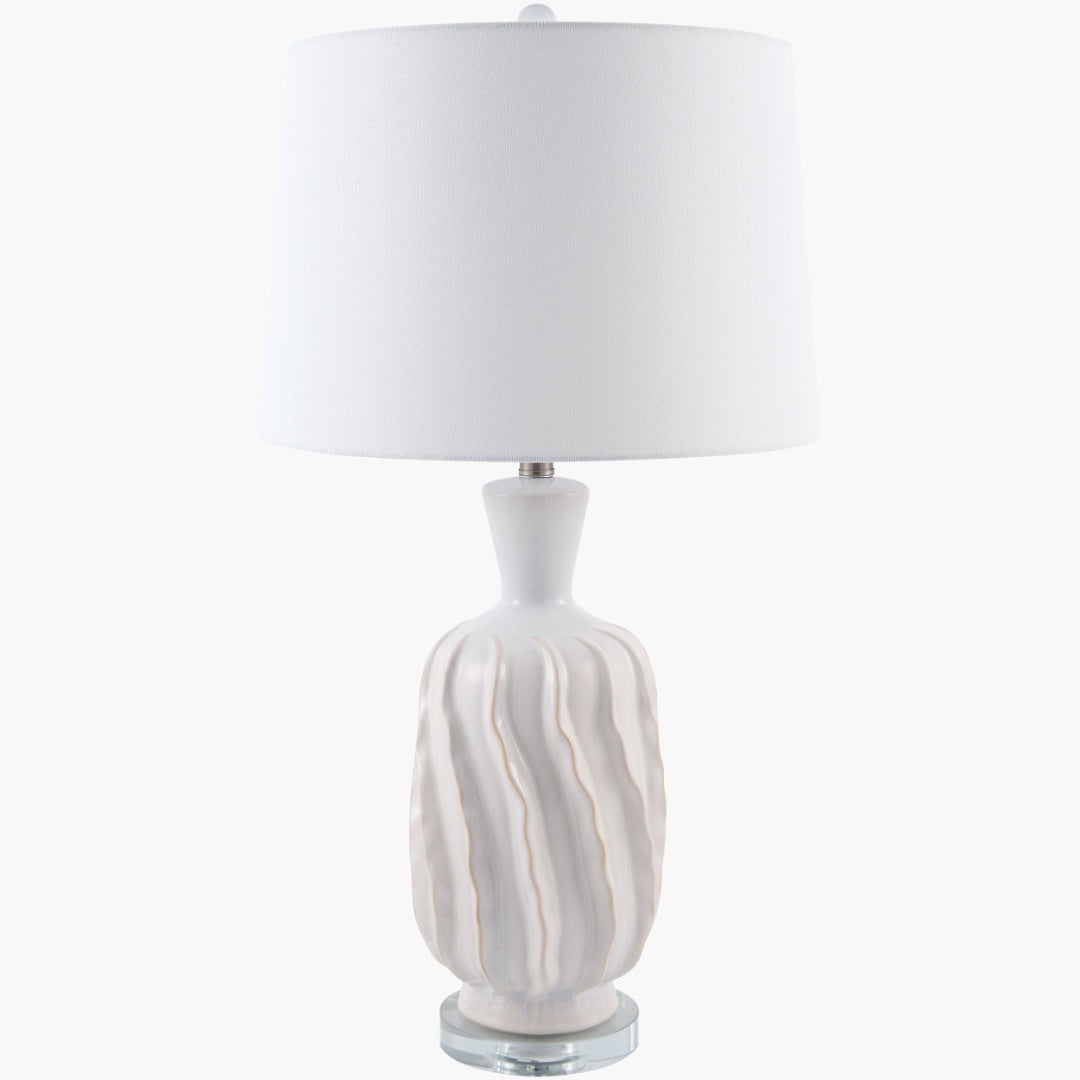 Surya Coconut Breeze 16" L × 16" W × 30" H Accent Table Lamp – Default Title