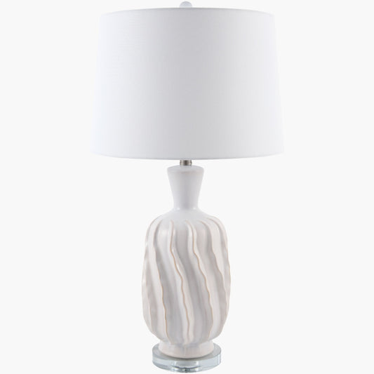 Surya Coconut Breeze 16" L × 16" W × 30" H Accent Table Lamp – Default Title