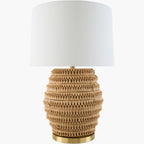 Surya Island Ridges 17" L × 17" W × 26" H Accent Table Lamp – Default Title