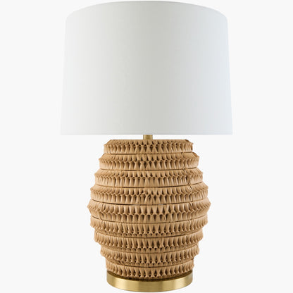 Surya Island Ridges 17" L × 17" W × 26" H Accent Table Lamp – Default Title