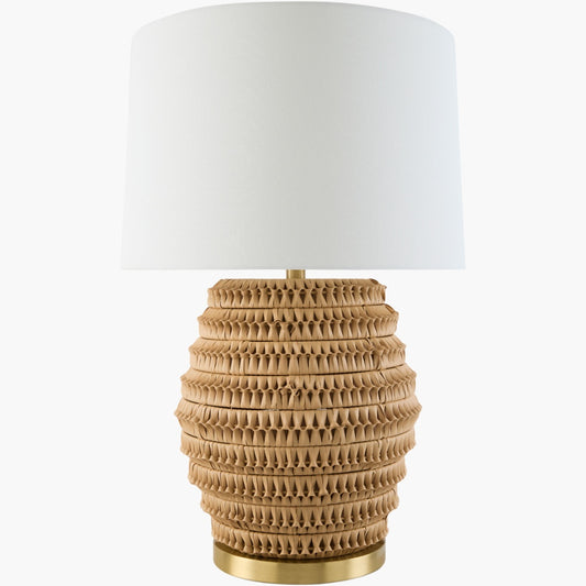 Surya Island Ridges 17" L × 17" W × 26" H Accent Table Lamp – Default Title