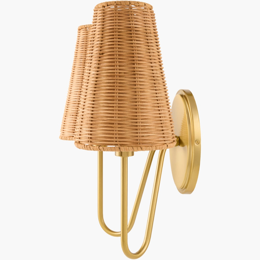 Surya Kaiawe 14.5" L × 17" W Wall Sconce – Default Title