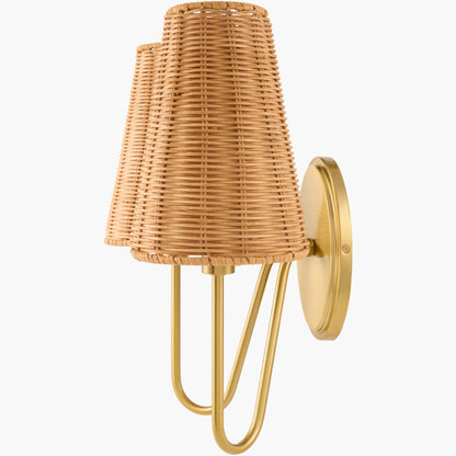 Surya Kaiawe 14.5" L × 17" W Wall Sconce – Default Title