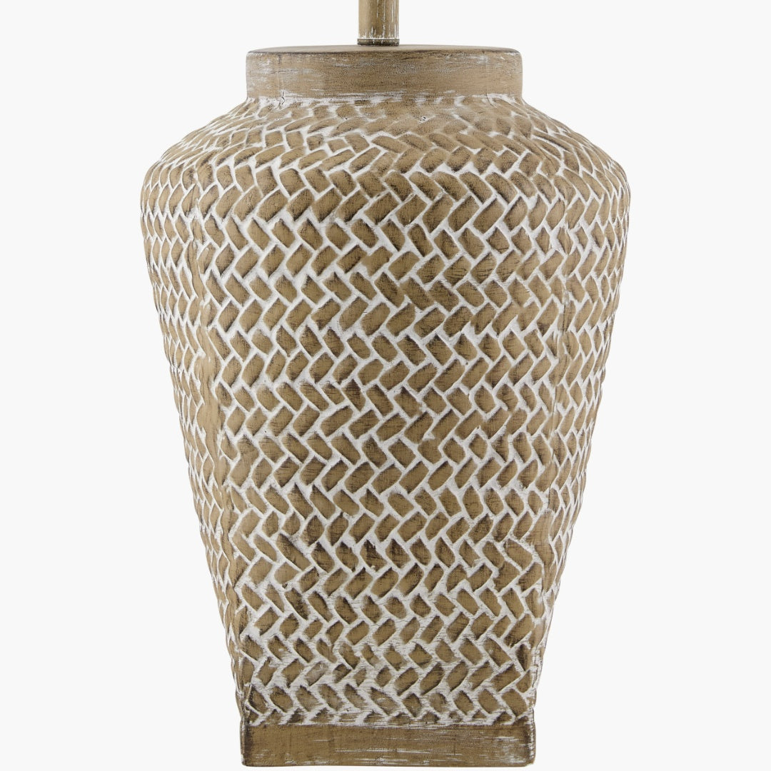 Surya Ocean Mist 18" L × 18" W × 30" H Accent Table Lamp – Brown additional view