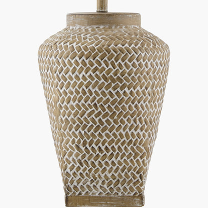 Surya Ocean Mist 18" L × 18" W × 30" H Accent Table Lamp – Brown additional view
