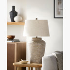 Surya Ocean Mist 18" L × 18" W × 30" H Accent Table Lamp – Brown additional view