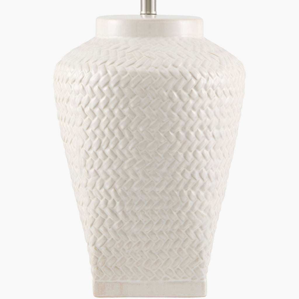 Surya Ocean Mist 18" L × 18" W × 30" H Accent Table Lamp – White additional view