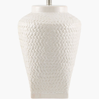 Surya Ocean Mist 18" L × 18" W × 30" H Accent Table Lamp – White additional view