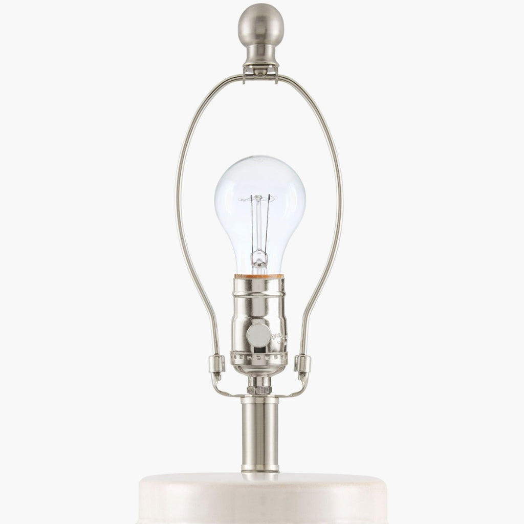 Surya Ocean Mist 18" L × 18" W × 30" H Accent Table Lamp – White additional view