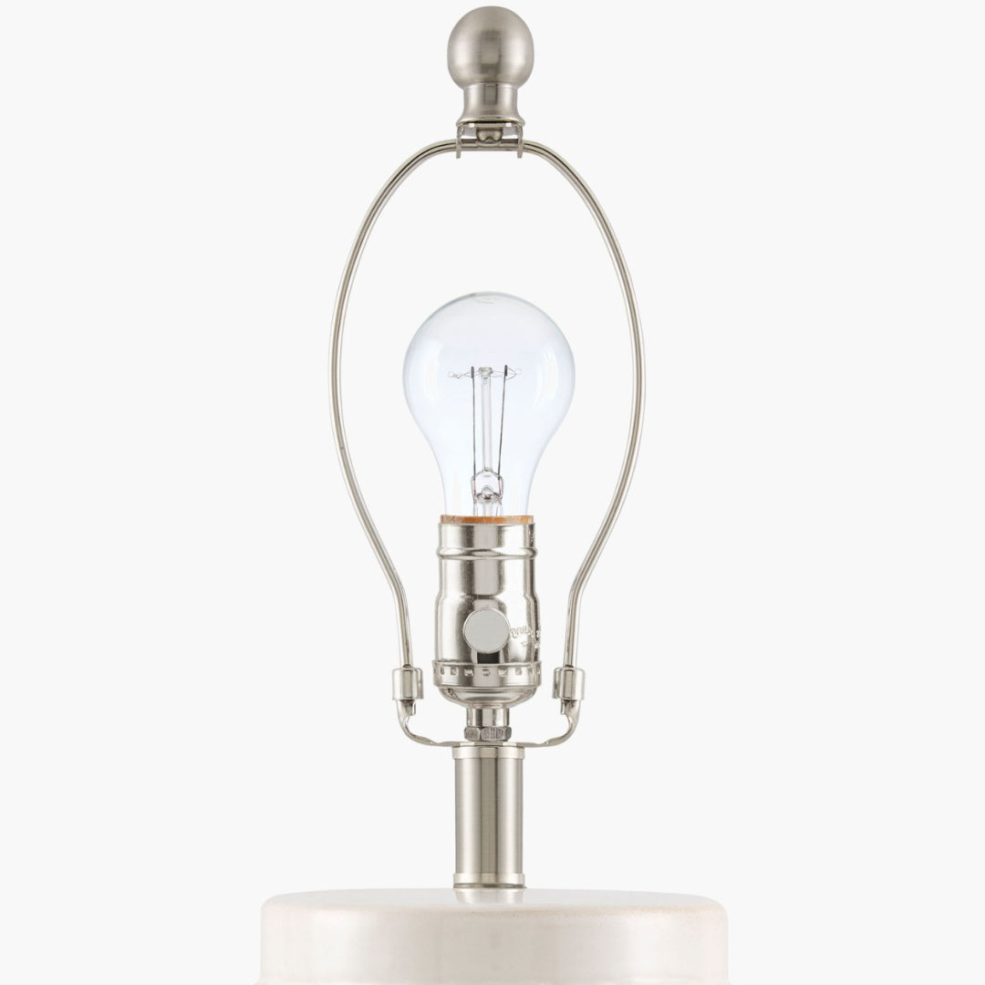 Surya Ocean Mist 18" L × 18" W × 30" H Accent Table Lamp – White additional view