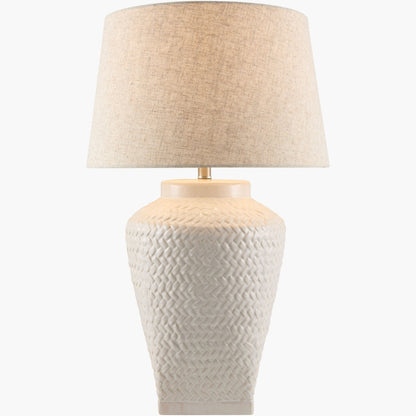 Surya Ocean Mist 18" L × 18" W × 30" H Accent Table Lamp – White additional view