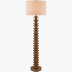 Surya Palmera Totem 18" L × 18" W × 65" H Accent Floor Lamp – Default Title additional view