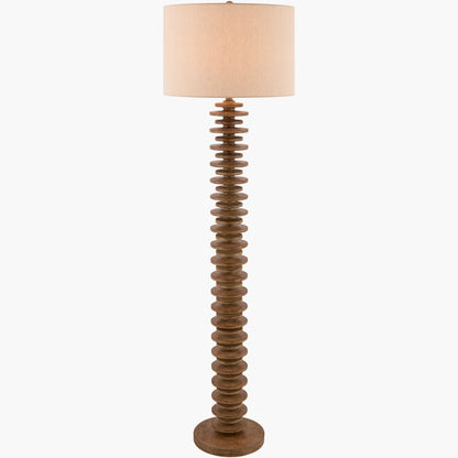 Surya Palmera Totem 18" L × 18" W × 65" H Accent Floor Lamp – Default Title additional view