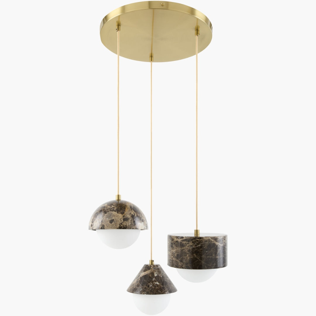 Surya Marzia 27" L × 8" W Chandelier – MZI-030