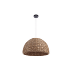 Natural 1 Light 22 inch Natural Pendant Ceiling Light, Dome - Orvon Lighting