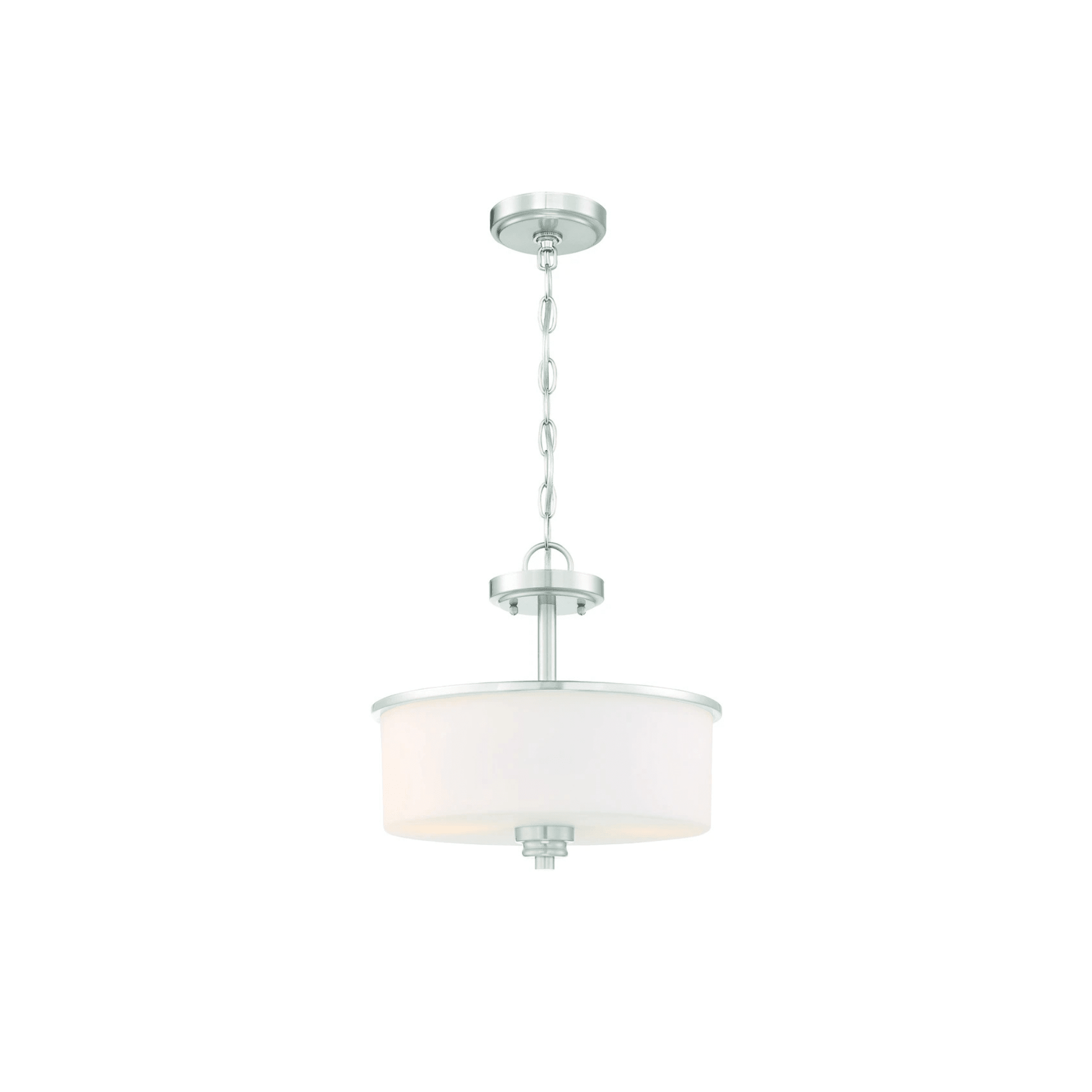 Neighborhood Bolden 2 Light 13 inch Flat Black Convertible Semi Flush Ceiling Light - Orvon Lighting