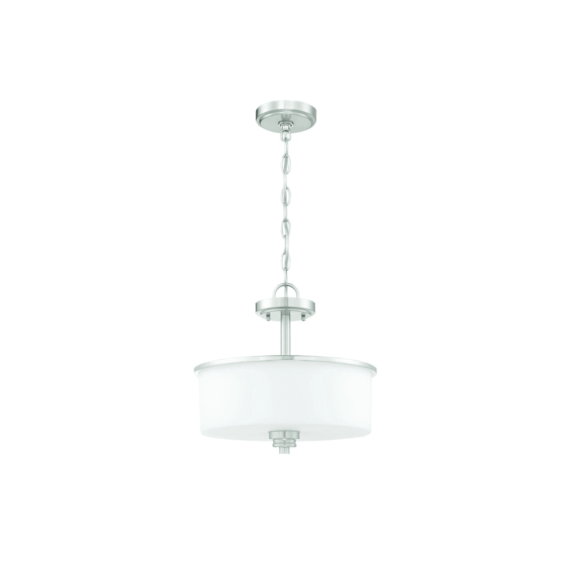 Neighborhood Bolden 2 Light 13 inch Flat Black Convertible Semi Flush Ceiling Light - Orvon Lighting