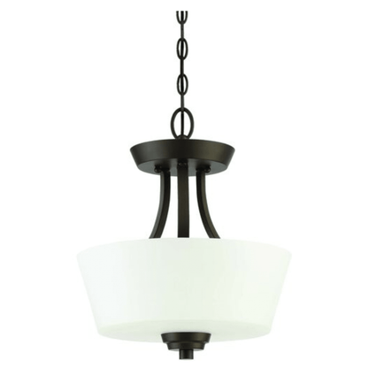 Neighborhood Grace 2 Light 13 inch Convertible Semi Flush Ceiling Light - Orvon Lighting