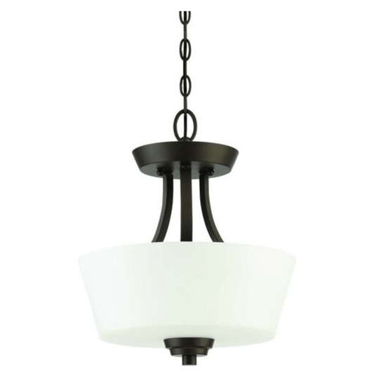 Neighborhood Grace 2 Light 13 inch Convertible Semi Flush Ceiling Light - Orvon Lighting