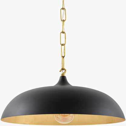 Surya Noren 17.7" L × 17.7" W Pendant – Brass