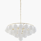 Surya Nuvia 27.36" L × 27.36" W Chandelier – Default Title