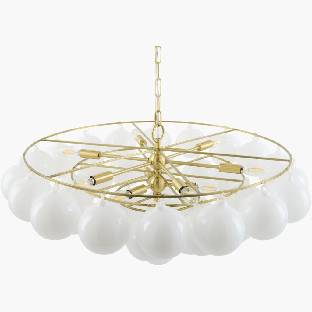 Surya Nuvia 27.36" L × 27.36" W Chandelier – Default Title additional view