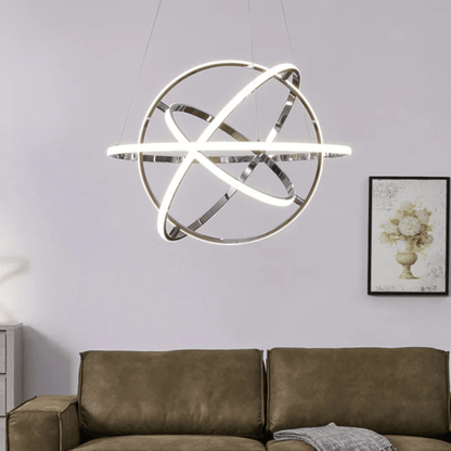 Oxford LED Adjustable Chandelier Sandy Gold - Orvon Lighting