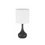 Pallo 1 Light Table Lamp in Flat Black - Orvon Lighting