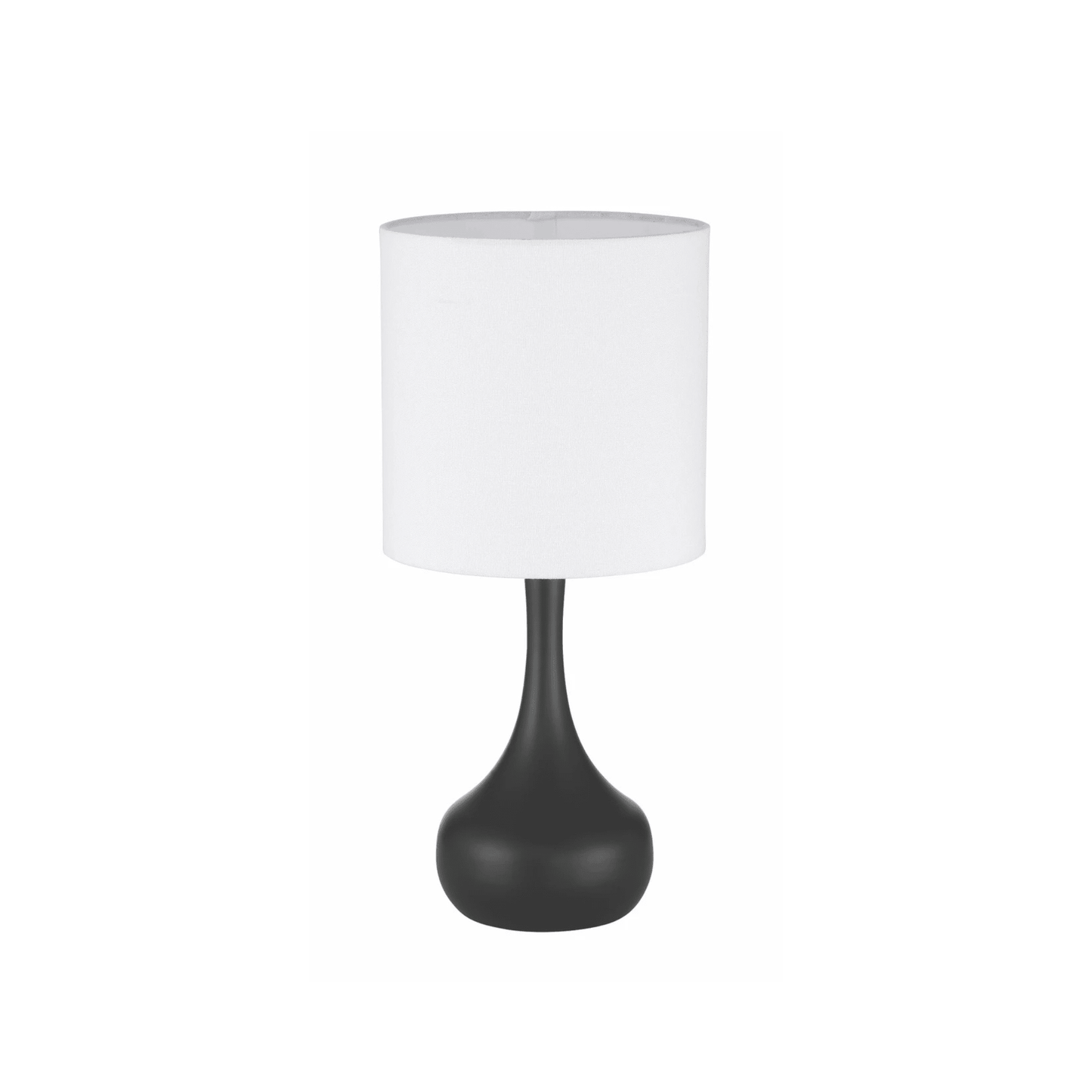 Pallo 1 Light Table Lamp in Flat Black - Orvon Lighting