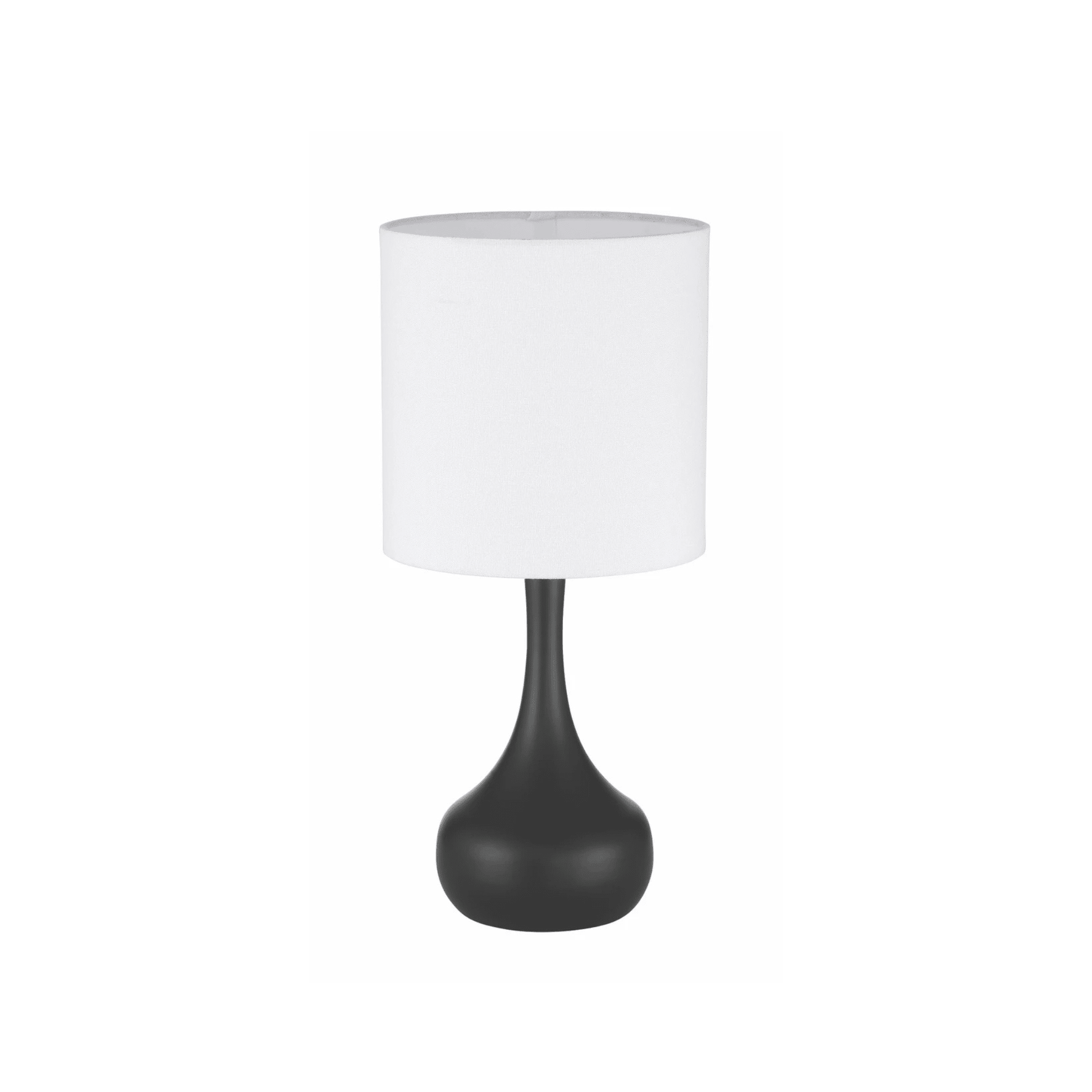 Pallo 1 Light Table Lamp in Flat Black - Orvon Lighting