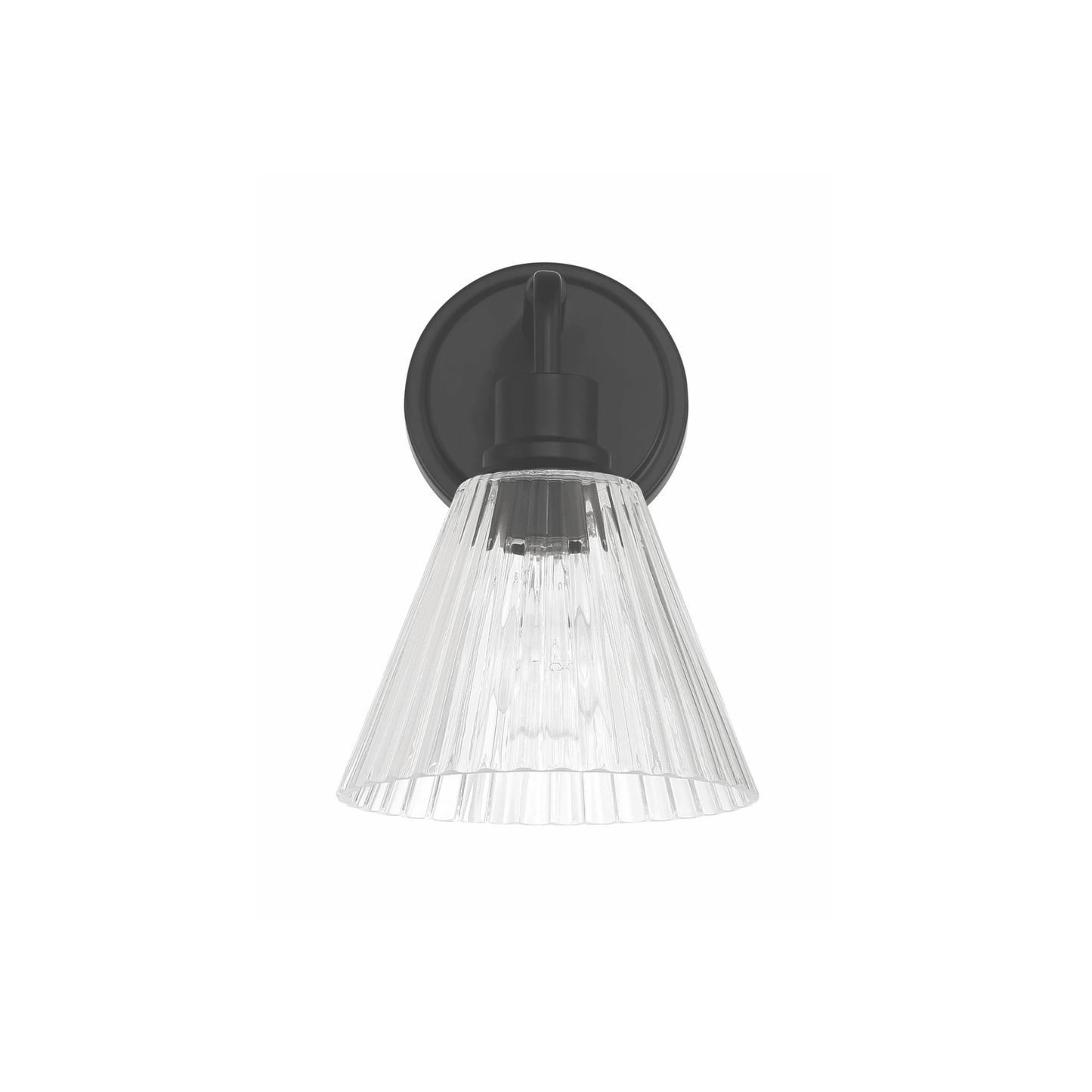Pleated 1 Light Wall Sconce - Orvon Lighting