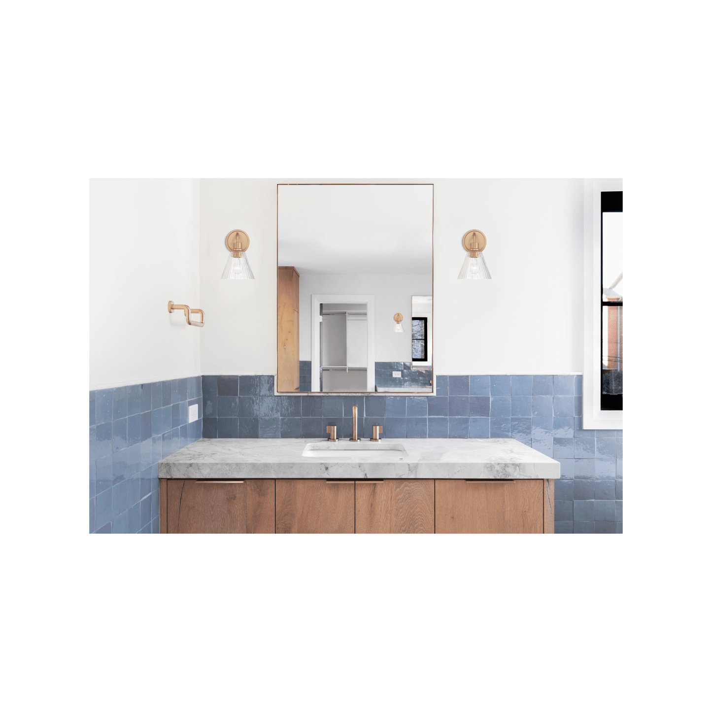 Pleated 1 Light Wall Sconce - Orvon Lighting
