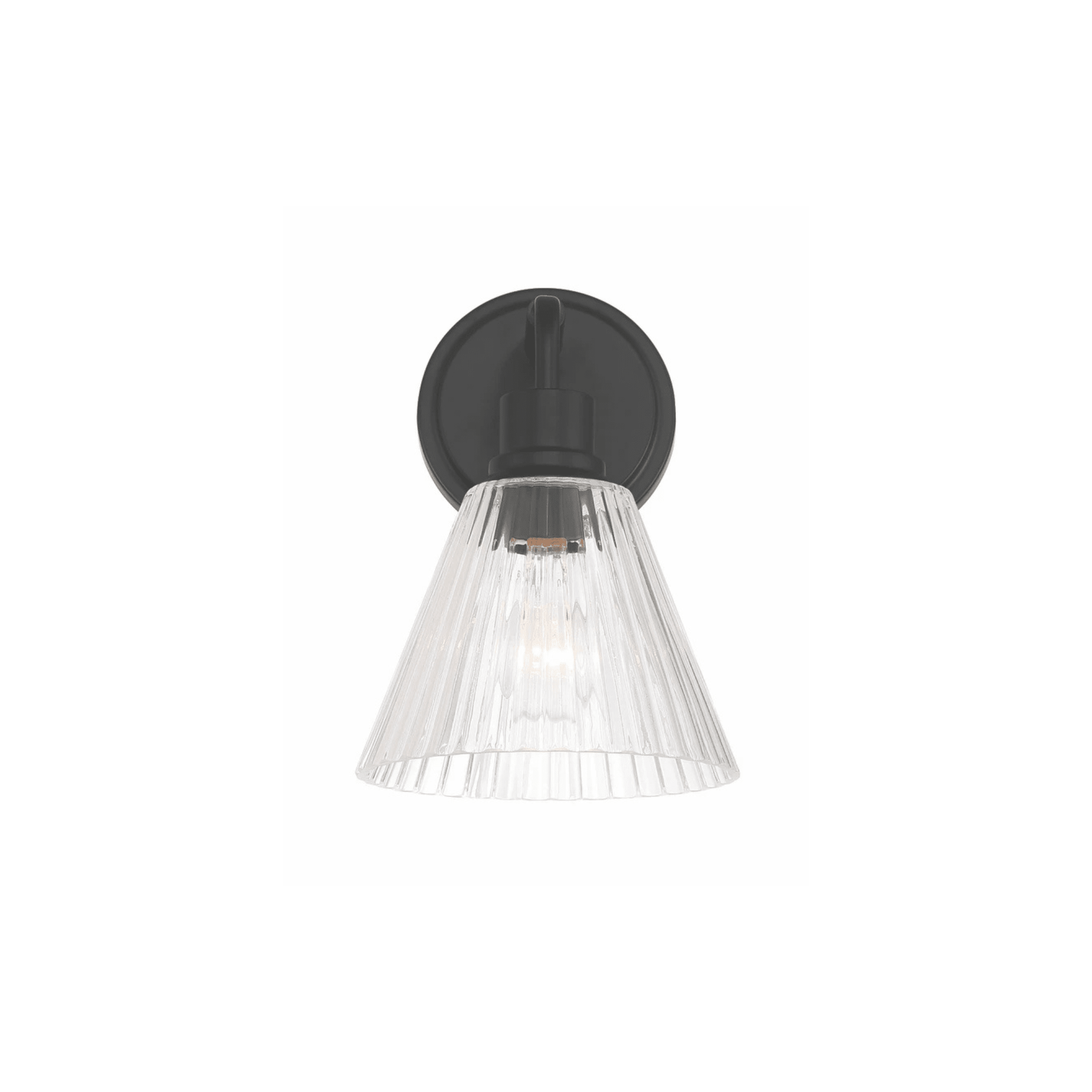 Pleated 1 Light Wall Sconce - Orvon Lighting