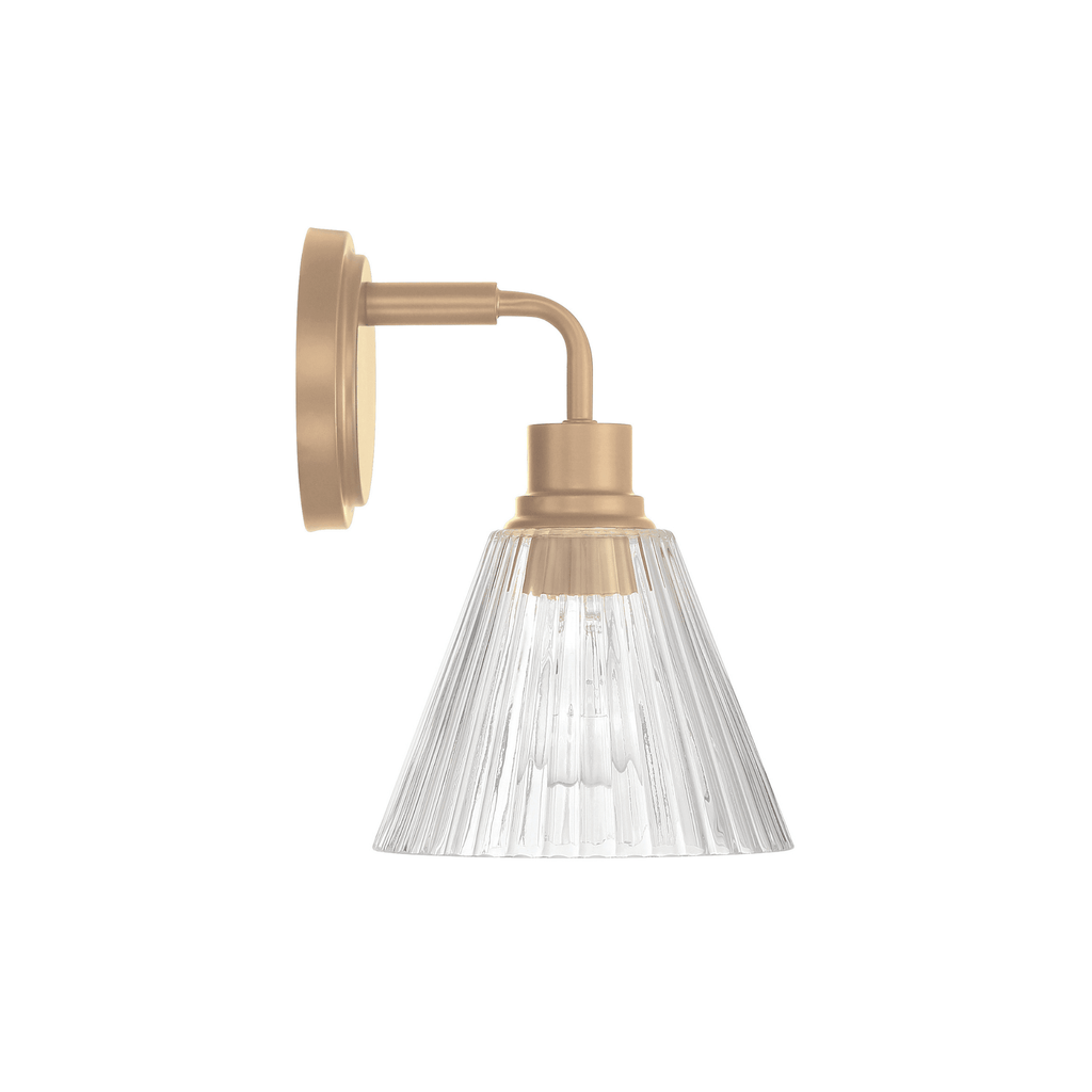 Pleated 1 Light Wall Sconce - Orvon Lighting