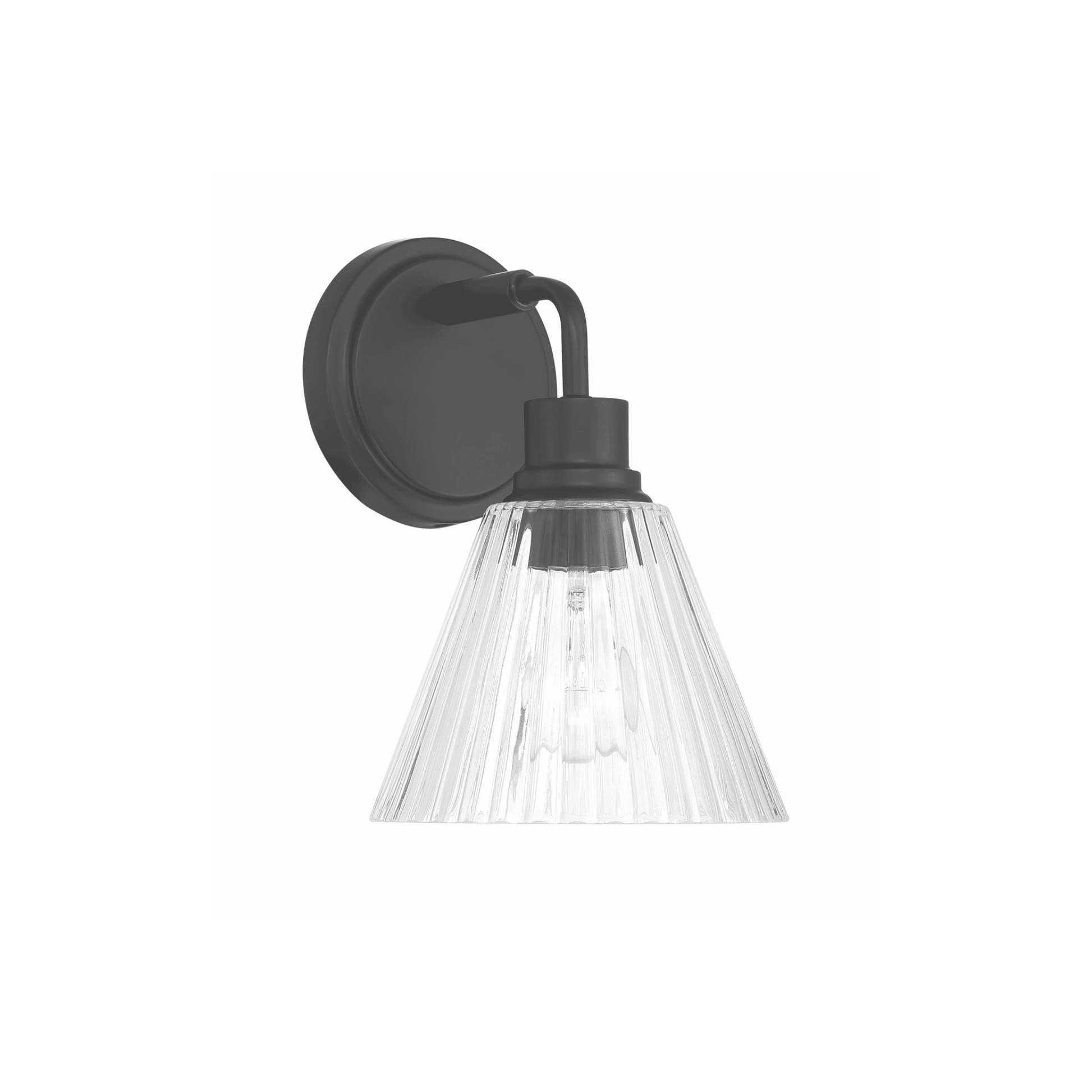 Pleated 1 Light Wall Sconce - Orvon Lighting
