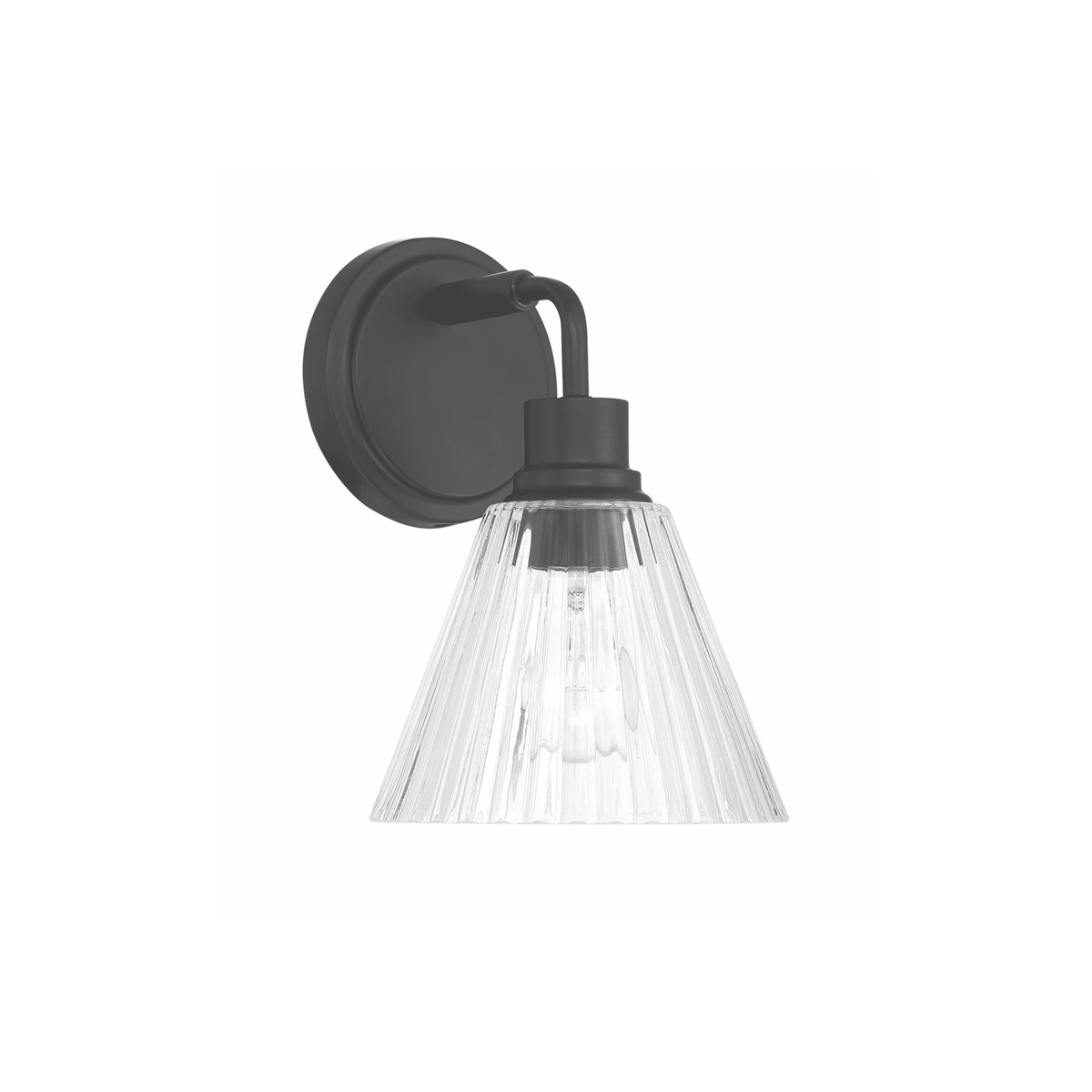 Pleated 1 Light Wall Sconce - Orvon Lighting