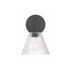 Pleated 1 Light Wall Sconce - Orvon Lighting