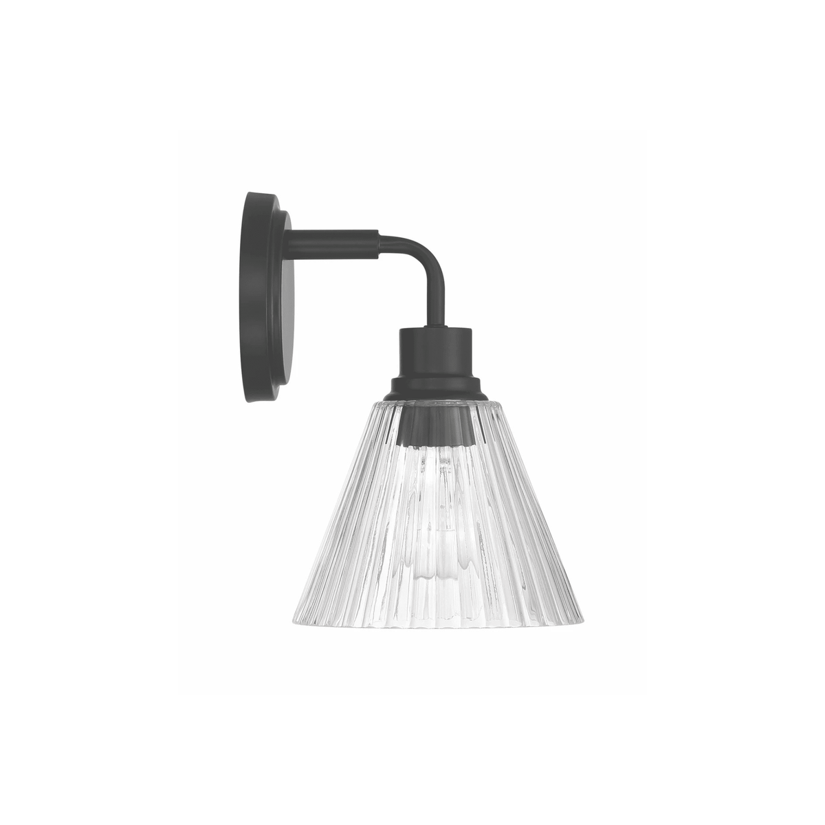 Pleated 1 Light Wall Sconce - Orvon Lighting