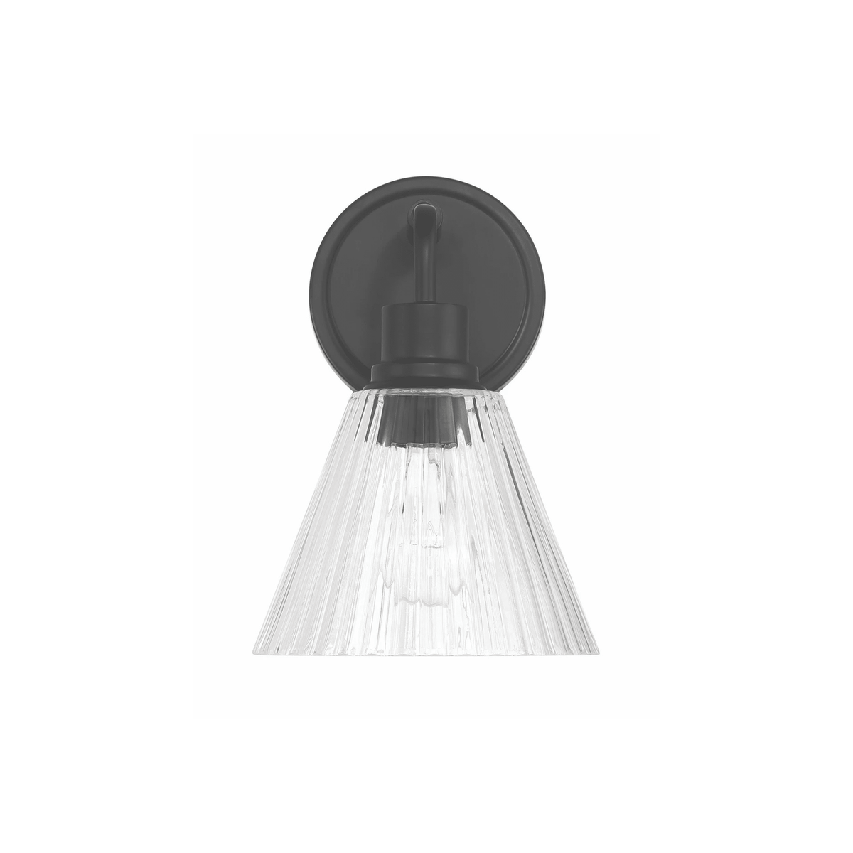 Pleated 1 Light Wall Sconce - Orvon Lighting