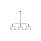 Pleated 4 Light Island - Orvon Lighting