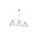Pleated 4 Light Island - Orvon Lighting