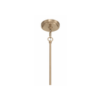 Pleated 6 Light Chandelier - Orvon Lighting