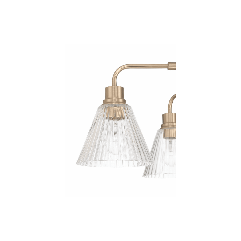 Pleated 6 Light Chandelier - Orvon Lighting