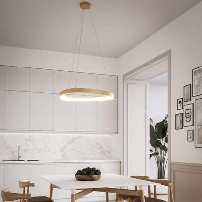 Premium 34″ Integrated LED Pendant - Orvon Lighting