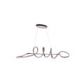 Pulse LED 11.75 inch Champagne Brass Pendant Ceiling Light - Orvon Lighting