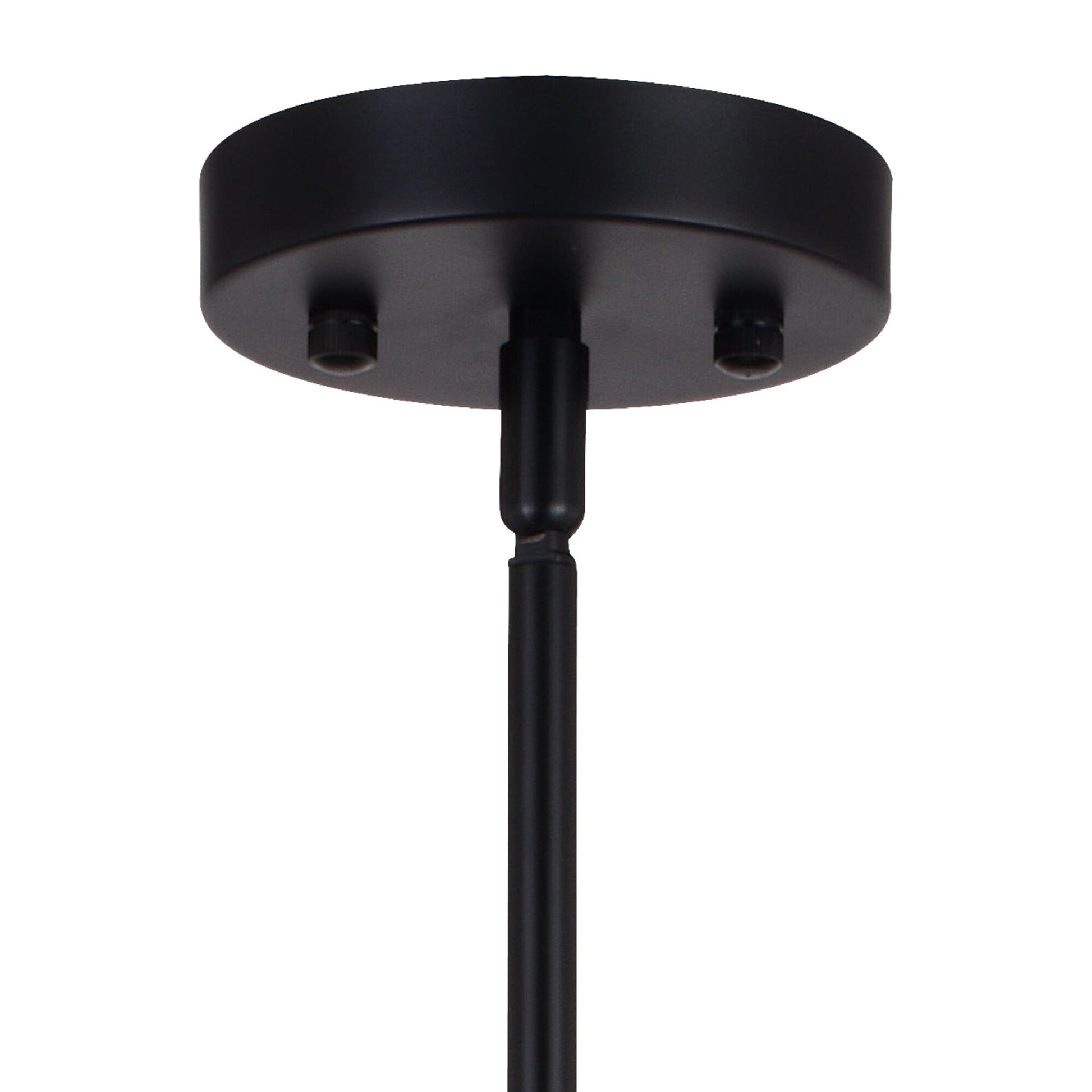 Rad 23.5 - in. 4 Light Pendant Black and Natural Brass,Satin Nickel - Orvon Lighting