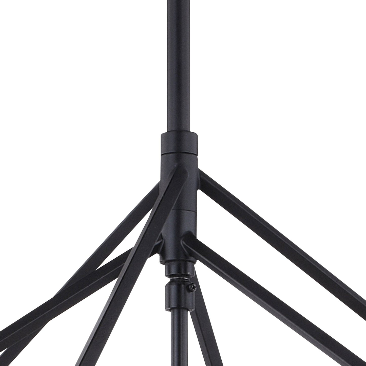 Rad 23.5 - in. 4 Light Pendant Black and Natural Brass,Satin Nickel - Orvon Lighting